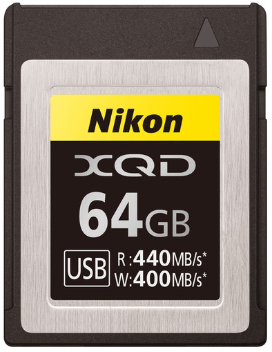 Nikon MC - XQ64G 64GB XQD Memory Card - eBphotovideoFlash Memory Cards