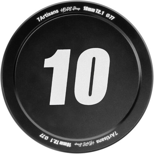 7Artisans 10mm T2.1 Prime Cine (Fuji X) Black - eBphotovideoMirrorless Lenses