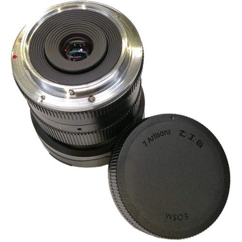 7Artisans 12mm F2.8 APS - C (Canon M) Black (A602B) - eBphotovideoMirrorless Lenses