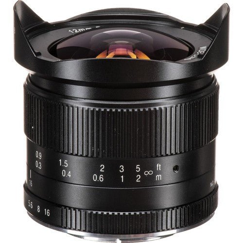 7Artisans 12mm F2.8 APS - C (M4/3) Black (A604B) - eBphotovideoMirrorless Lenses