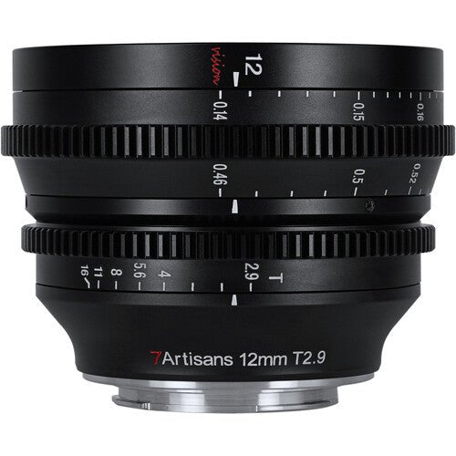 7Artisans 12mm T2.9 APSC CINE (Nikon Z) - eBphotovideoCine Lenses