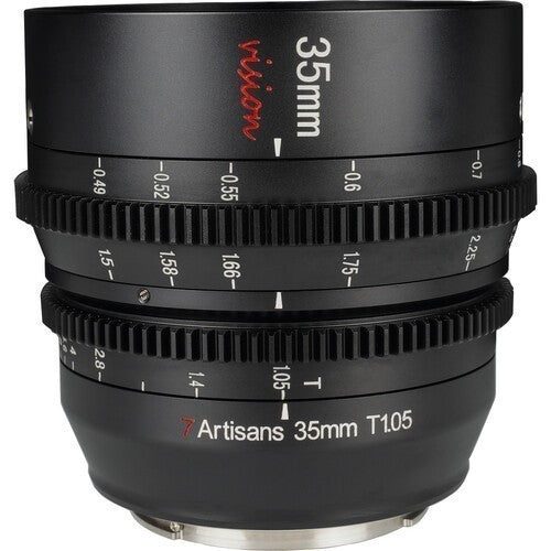 7Artisans 35mm T1.05 APSC CINE (Sony E) - eBphotovideoCine Lenses