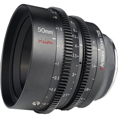 7Artisans 50mm T1.05 APSC CINE (M 4/3) - eBphotovideoCine Lenses