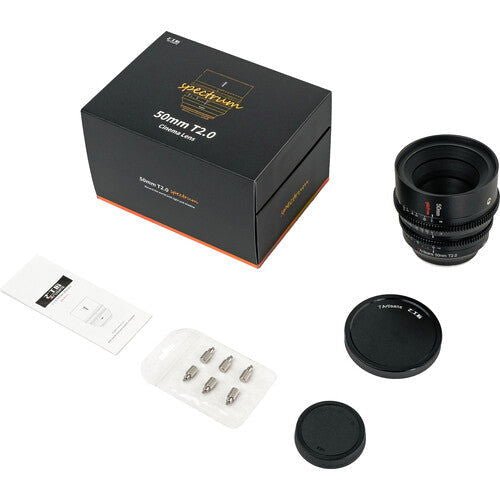 7Artisans 50mm T2.0 CINE (Sony E) - eBphotovideoCine Lenses