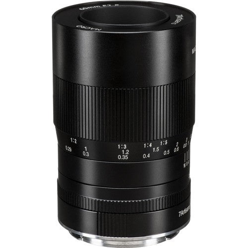 7Artisans 60mm F2.8 Macro(Canon RF) Black (A112 - R) - eBphotovideoMirrorless Lenses