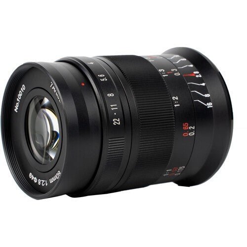7Artisans 60mm F2.8 Macro II (Sony E) Black - eBphotovideoMirrorless Lenses