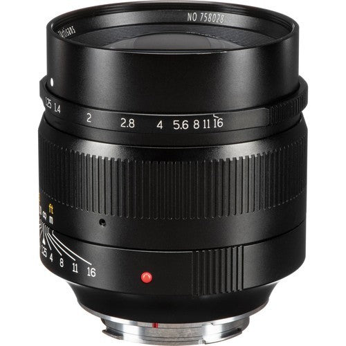 7Artisans 75mm F1.25 (Leica M) أسود (A113B) - عدسات eBphotovideoMirrorless