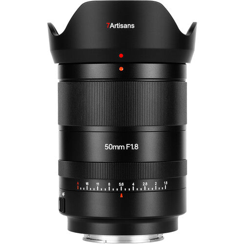 7Artisans AF 50mm F1.8 Full Frame (Sony E) - eBphotovideoMirrorless Lenses