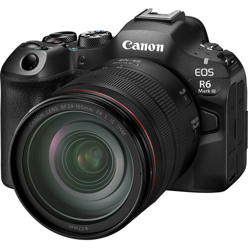 مجموعة كاميرا كانون EOS R6 III (RF 24-105 F4L)