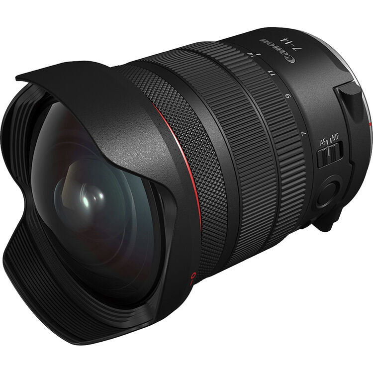 عدسة كانون RF 7-14 ملم F2.8-3.5L عين السمكة STM