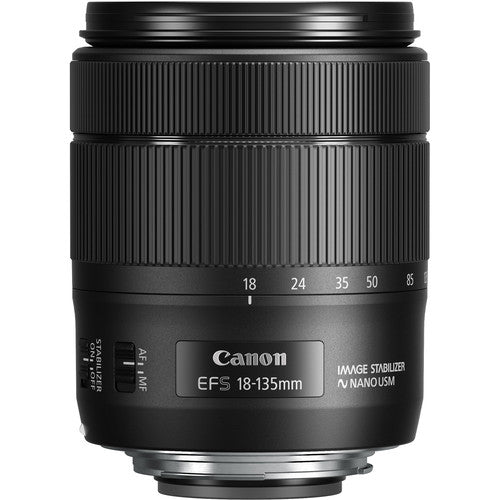 Canon EF - S 18 - 135mm f/3.5 - 5.6 IS USM (nano) - eBphotovideoDSLR Lenses