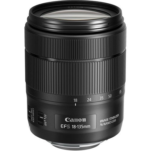Canon EF - S 18 - 135mm f/3.5 - 5.6 IS USM (nano) - eBphotovideoDSLR Lenses