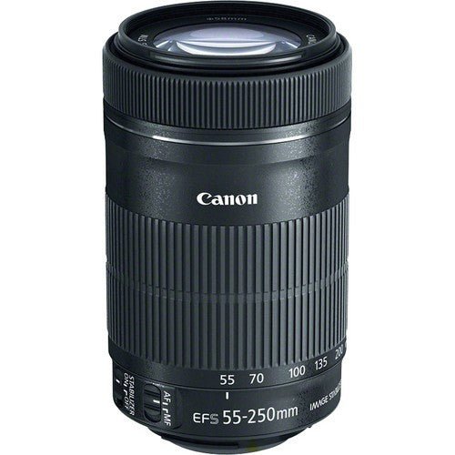 Canon EF - S 55 - 250mm f/4 - 5.6 IS STM - eBphotovideoDSLR Lenses