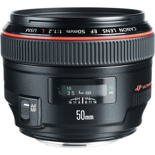 Canon EF 50mm f/1.2L USM - eBphotovideoDSLR Lenses