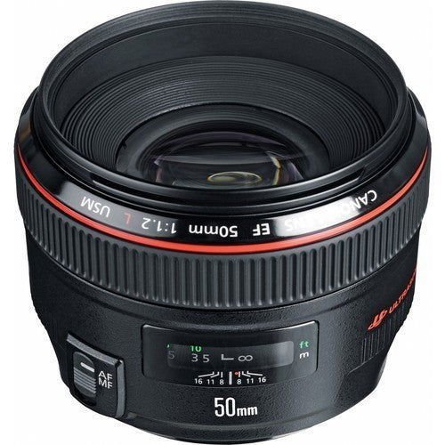 Canon EF 50mm f/1.2L USM - eBphotovideoDSLR Lenses