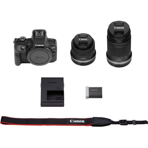 Canon EOS R100 kit (18 - 45)(55 - 210) (no adapter) - eBphotovideoMirrorless Cameras