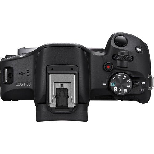 Canon EOS R50 Content Creator Kit Black - eBphotovideoMirrorless Cameras