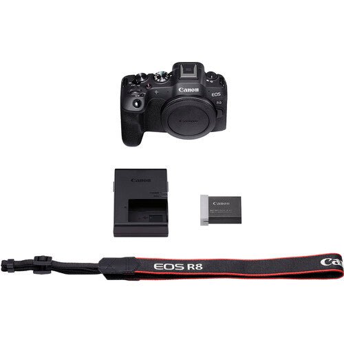 Canon EOS R8 Body (with adapter) - eBphotovideoMirrorless Cameras
