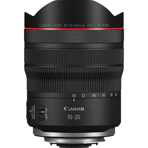 Canon RF 10 - 20mm F4L IS STM - عدسات eBphotovideo بدون مرآة