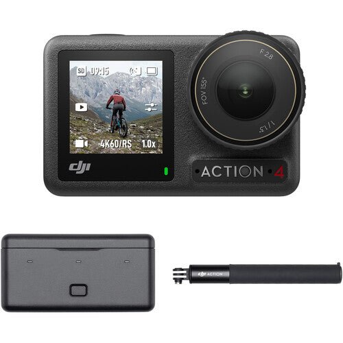 DJI Osmo Action 4 Adventure Combo - eBphotovideoCamera Stabilizers & Supports