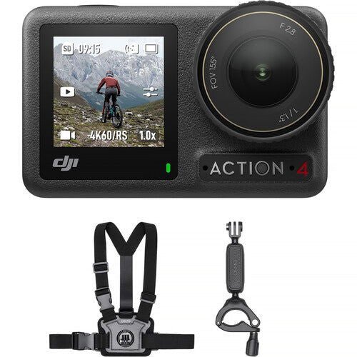 DJI Osmo Action 4 Motorcycling Combo - eBphotovideoCamera Stabilizers & Supports