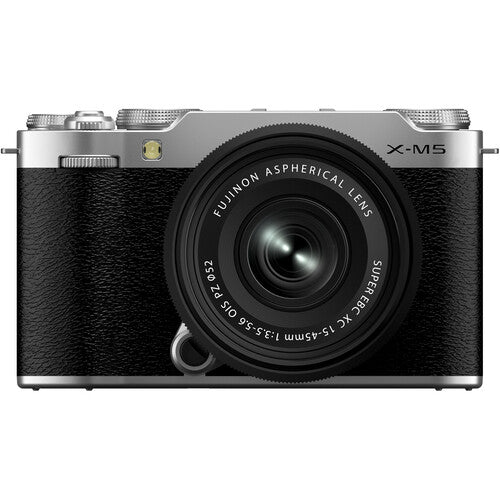 Fujifilm X - M5 Kit (15 - 45) Silver - eBphotovideoCompact Camera