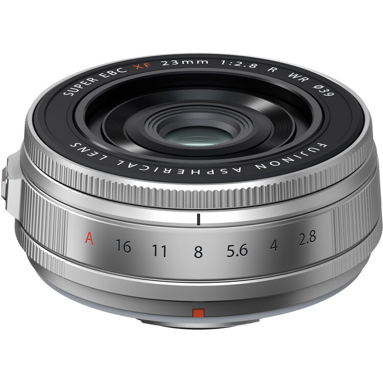 فوجينون XF 23 ملم F2.8 R WR فضي