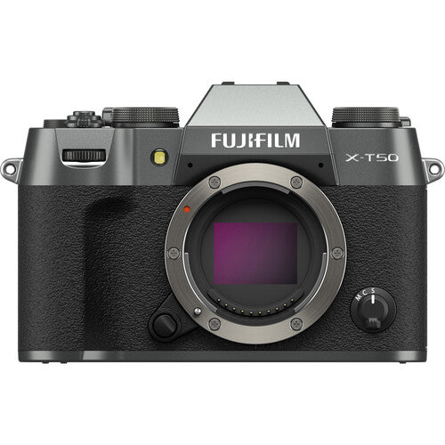 Fujifilm X - T50 Kit (15 - 45) Charcoal Silver - eBphotovideoMirrorless Cameras