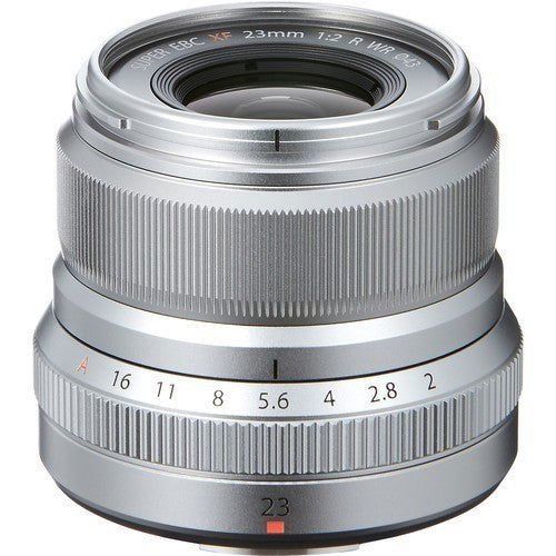 FUJINON XF23mm F2 R WR (Silver) - eBphotovideoMirrorless Lenses