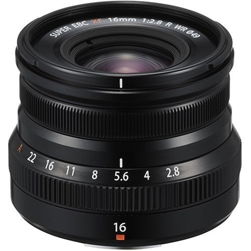 FUJINON XF 16mm F2.8 R WR Black - eBphotovideoMirrorless Lenses