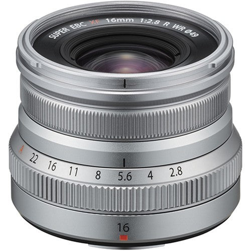 FUJINON XF 16mm F2.8 R WR Silver - eBphotovideoMirrorless Lenses