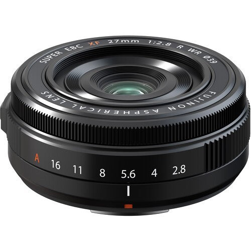 FUJINON XF 27mm F2.8 R WR (Black) - eBphotovideoMirrorless Lenses