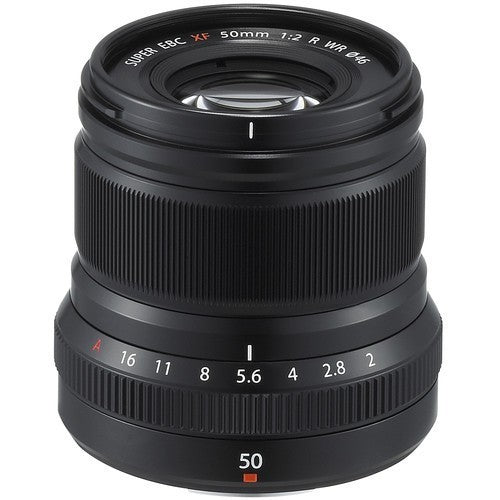 FUJINON XF 50mm F2 R WR Black - eBphotovideoMirrorless Lenses
