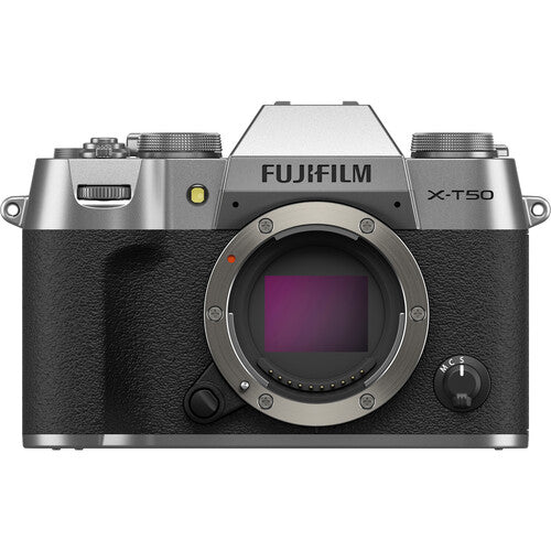 فوجي فيلم اكس - T50 كيت (16 - 50) فضي - eBphotovideoMirrorless Cameras