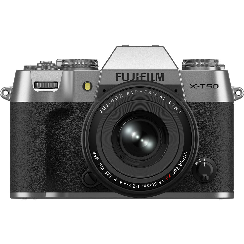 Fujifilm X - T50 Kit (15 - 45) Silver - eBphotovideoMirrorless Cameras