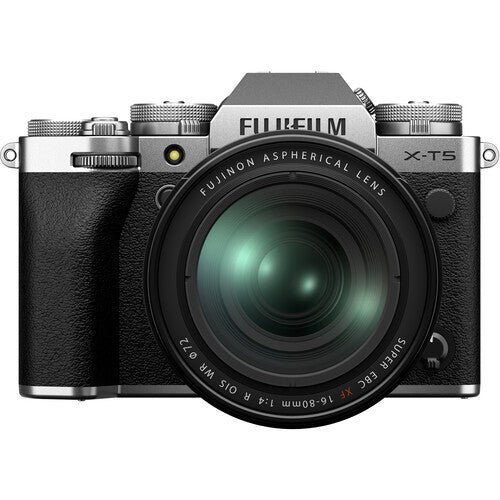 Fujifilm X - T5 Kit (16 - 80) Silver - eBphotovideoMirrorless Cameras