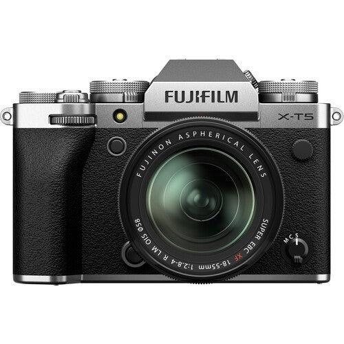 Fujifilm X - T5 Kit (18 - 55) Silver - eBphotovideoMirrorless Cameras