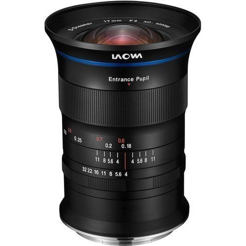 LAOWA 17mm f/4 Ultra - Wide GFX Zero - D (Fuji G) - eBphotovideoMirrorless Lenses