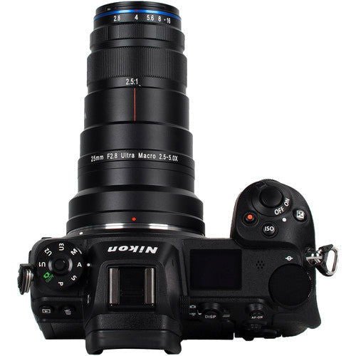 Laowa 25mm F/2.8 2.5 - 5X Ultra Macro (Nikon Z) - eBphotovideoMirrorless Lenses