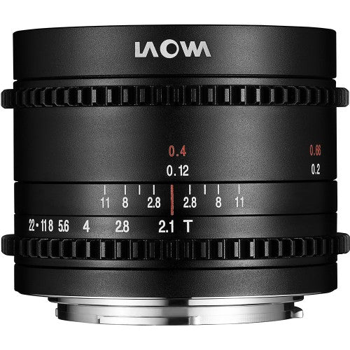 Laowa 7.5mm T/2.1 Zero - D Cine (MFT) - eBphotovideoCine Lenses