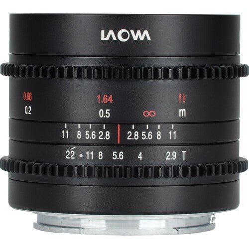 Laowa 9mm T/2.9 Zero - D Cine (Fuji X) - eBphotovideoCine Lenses
