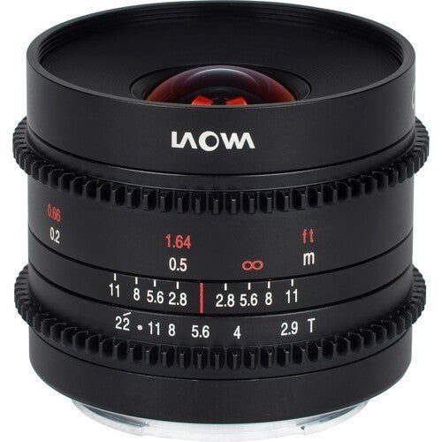 Laowa 9mm T/2.9 Zero - D Cine (Sony E) - eBphotovideoCine Lenses