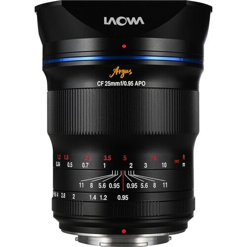Laowa Argus CF 25mm F0.95 APO (Fuji X) - eBphotovideoMirrorless Lenses