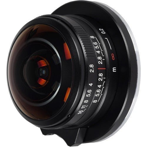 Laowa CF 4mm F2.8 عين السمكة الدائرية (Canon M) - عدسات eBphotovideoMirrorless