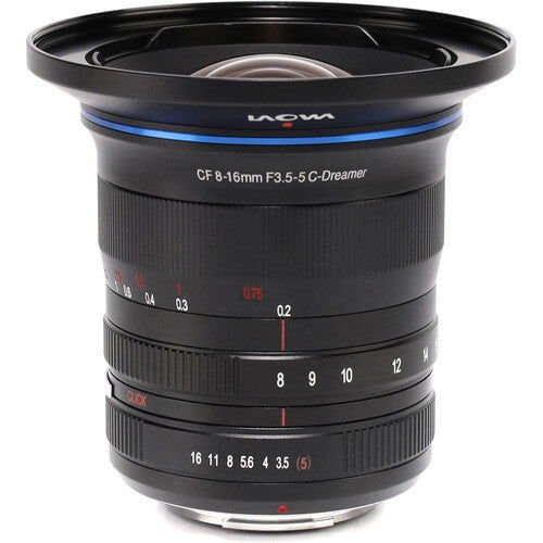 Laowa CF 8 - 16mm F3.5 - 5.0 C - Dreamer (Canon RF) - eBphotovideoMirrorless Lenses