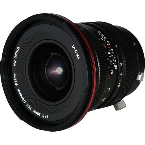 Laowa FF S 20mm F4.0 C - Dreamer Zero - D (Canon EF) - eBphotovideoDSLR Lenses
