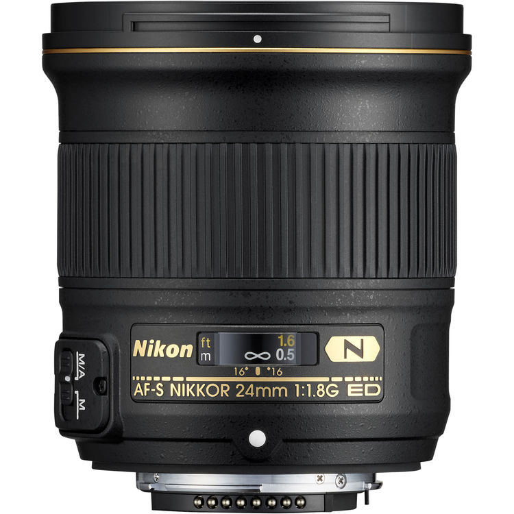 نيكون AF-S نيكور 24 ملم f/1.8G ED
