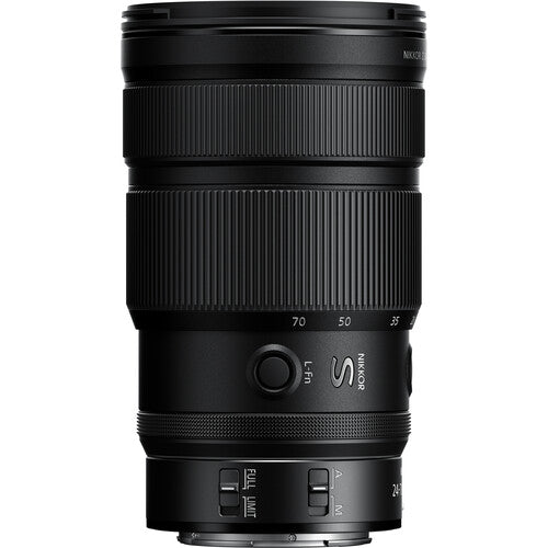 عدسة نيكون NIKKOR Z مقاس 24-70 مم ببعد بؤري F2.8 S II