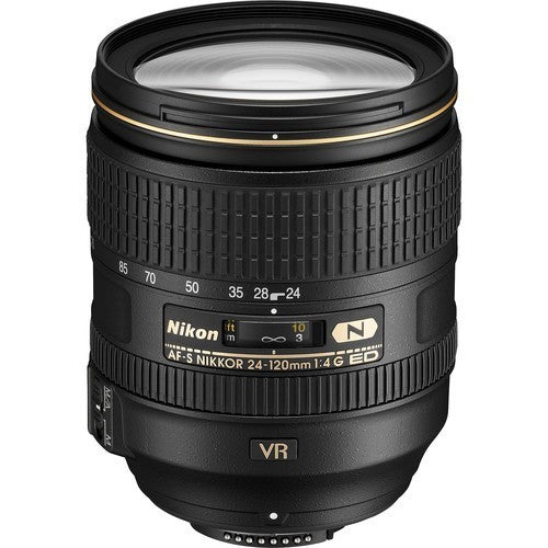 Nikon AF - S NIKKOR 24 - 120mm F4 G ED VR - eBphotovideoDSLR Lenses