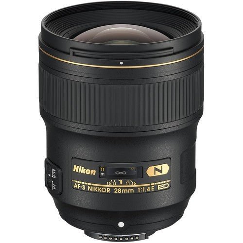 Nikon AF - S NIKKOR 28mm f/1.4E ED - eBphotovideoDSLR Lenses